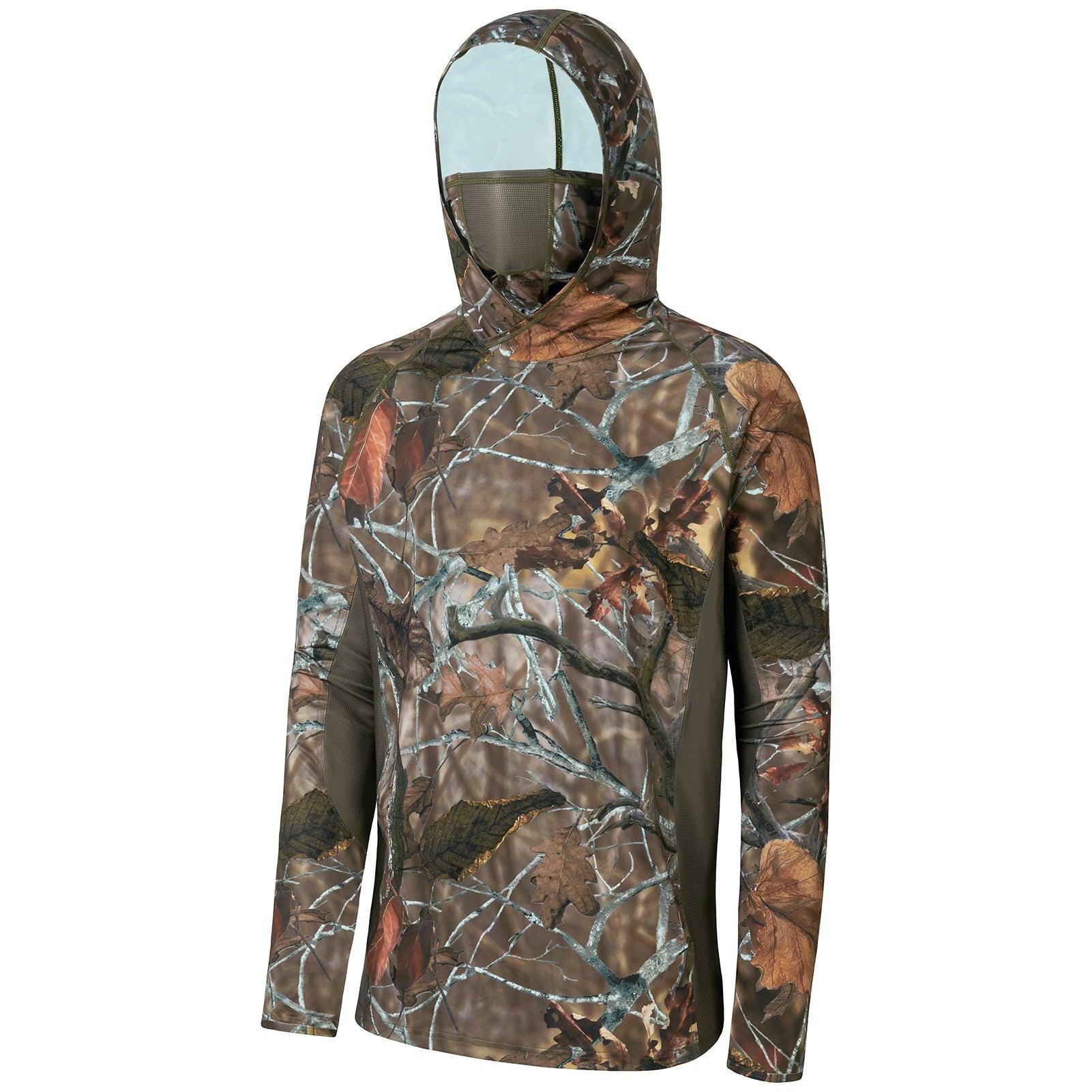 Outdoor Hunting Prints - Мужская рубашка с капюшоном и 3D-принтом