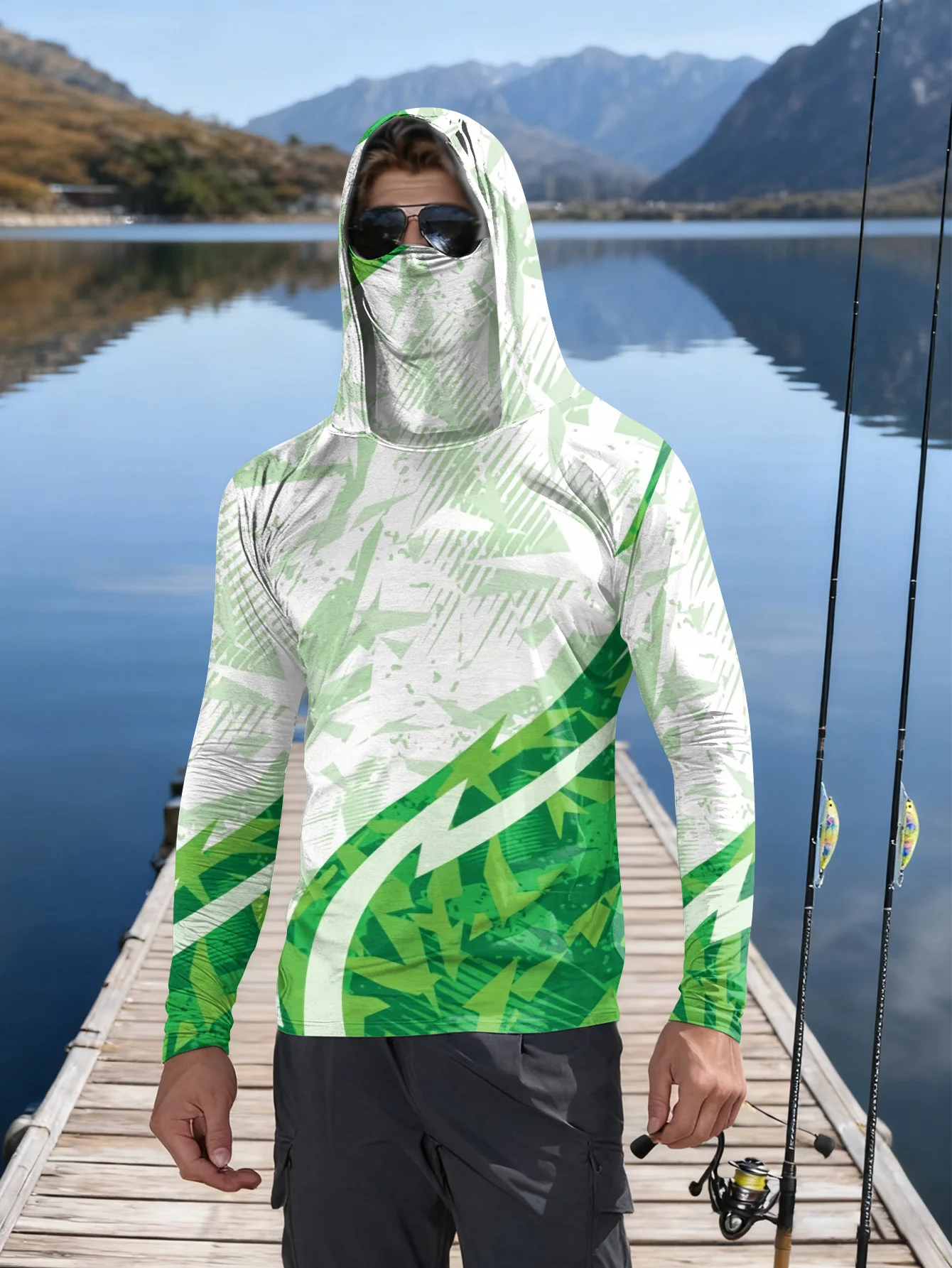 Мужская рубашка для рыбалки с  – обзор и цена Outdoor Hunting Prints