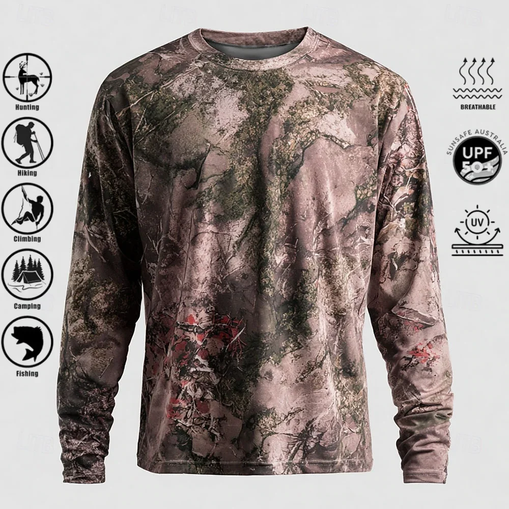 Мужская футболка с длинным рук – обзор и цена Outdoor Hunting Prints